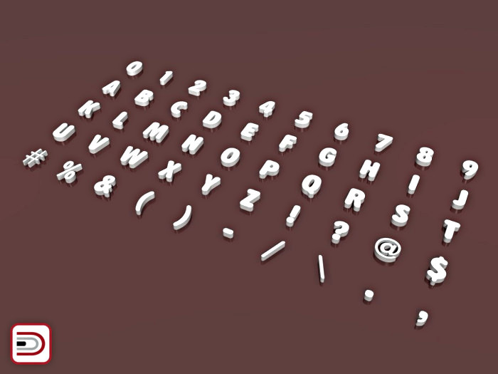 [Danielito] Alphabet,Numbers,Symbols : Soup