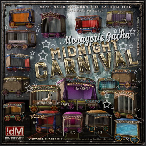 !dM "MidnightCarnival" **THE LAST UNICORN**  (BOX #17) RARE