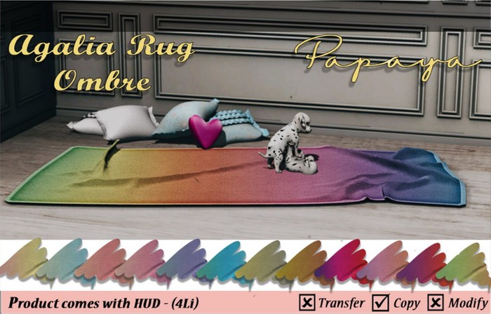 Papaya Rug Agalia Ombre-Add Me