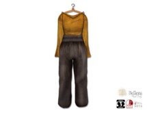 {amiable}Mesh Maxi Pants Set-up Dress03