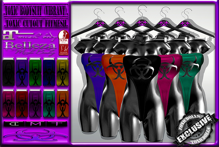 [TD] ToXic BodySuit [VIBRANT]