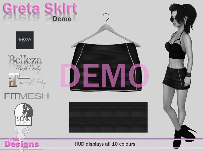 Greta Skirt Demo Hud