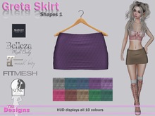 Greta Skirt With Hud Shapes 1