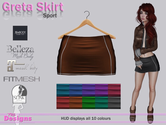 Greta Skirt With Hud Sport