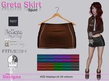 Greta Skirt With Hud Sport