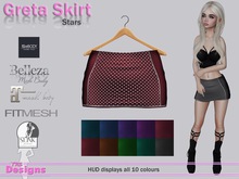 Greta Skirt With Hud Stars