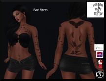 F20 raven custom M&C tattoo