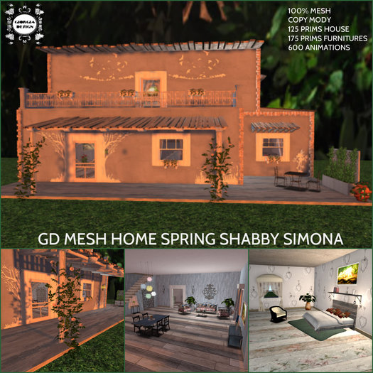 GD MESH HOME SPRING SHABBY SIMONA