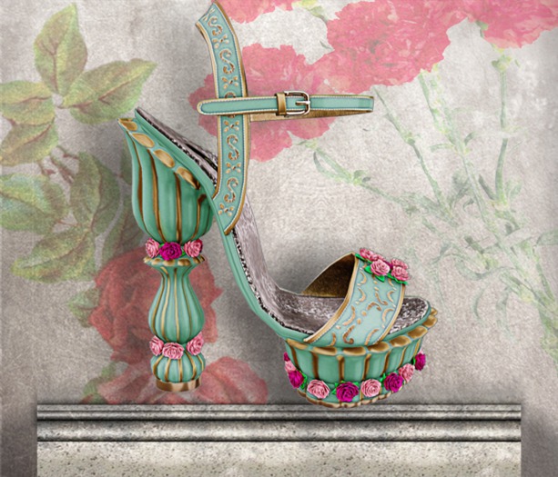 Zafair - Rocio Roses -Slink High- Mint