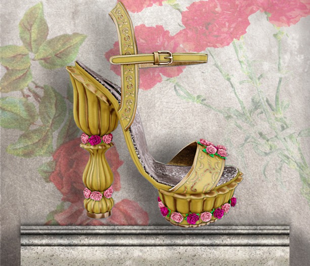 Zafair - Rocio Roses -Slink High- Yellow