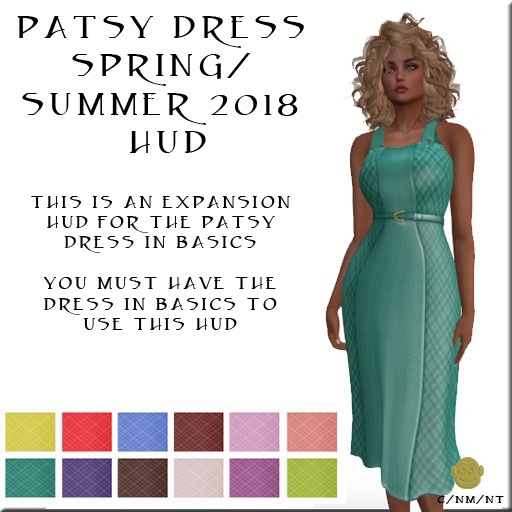 BM Patsy Dress SS18 HUD