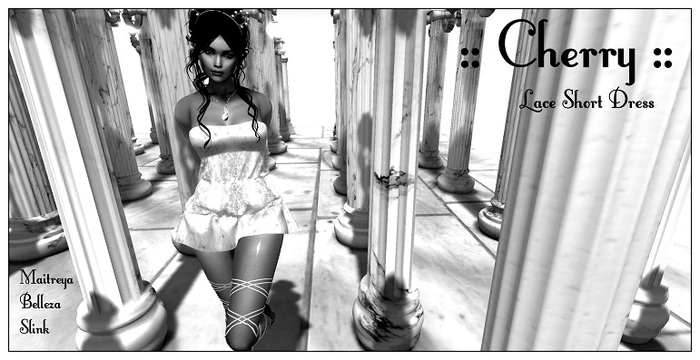 :::::Seven✿Lives::::: DEMO Cherry Lace Short Dress