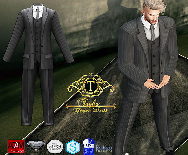 **Tugba** TONY SUIT Grey
