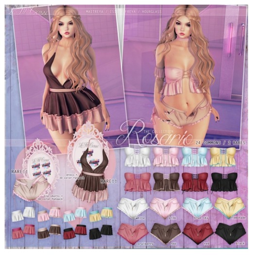 {le fil casse} Rosario Sleeves Maitreya Lemonade