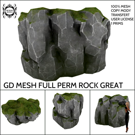 GD MESH FULL PERM ROCK GREAT