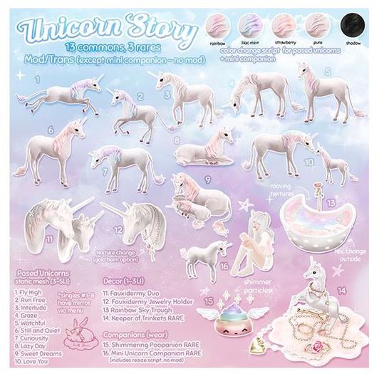 +Half-Deer+ Unicorn Story - Fauxidermy Duo