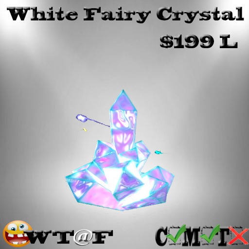 (+_+) WT@F - White Fairy Crystal