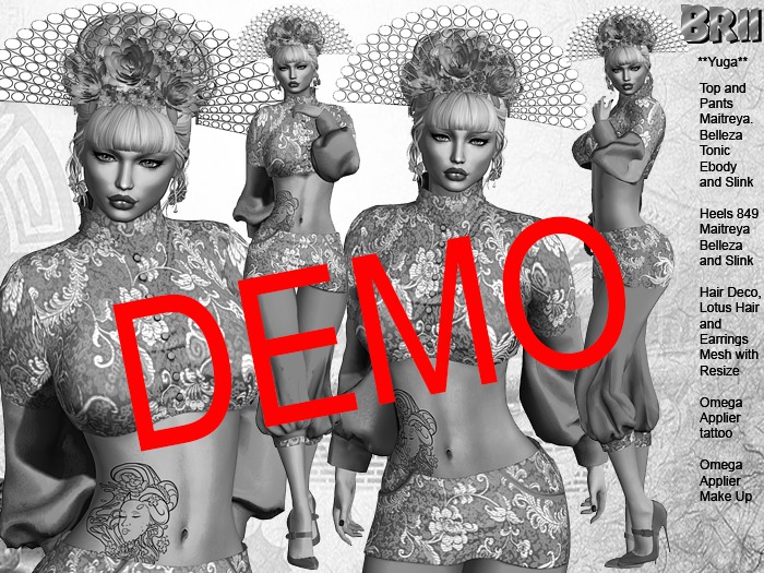 **DEMO**  YUGA ASIAN STYLE COMPLET OUTFIT **