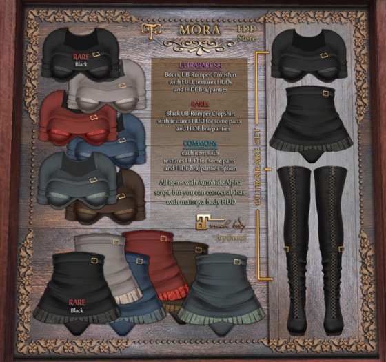 FDD *MORA* UB-Romper Blue