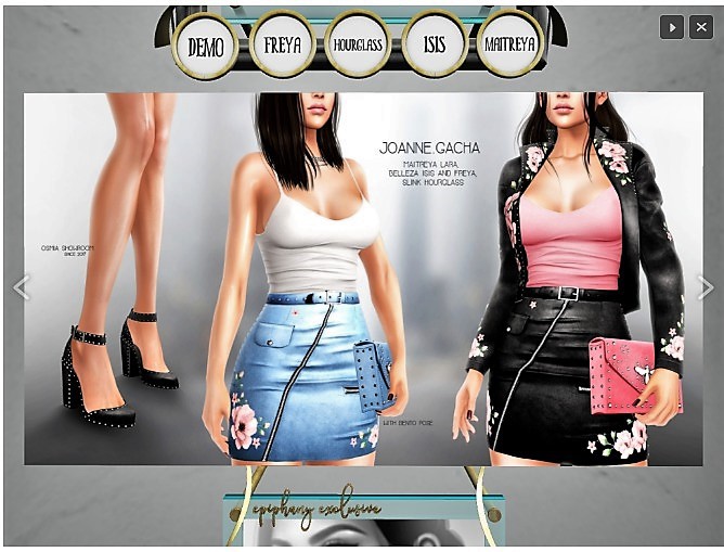 OSMIA - Joanne.Gacha. COMPLETE RARE BLACK