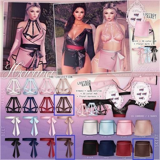 {le fil casse} Haruna Set Cocoa Maitreya