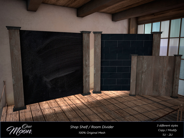 .::One Moon::. Shop Shelf - Room Divider