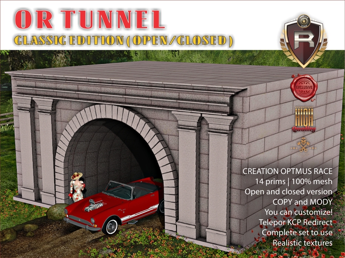 [OPTMUS RACE) OR TUNNEL CLASSIC EDITION 