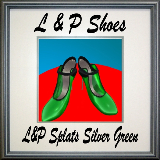 L&P Splats Silver Green