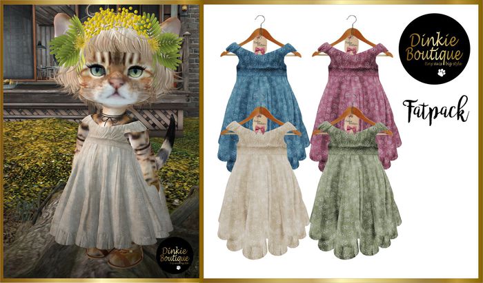 *DB* DINKIES MAXI BOHO DRESS *FATPACK*