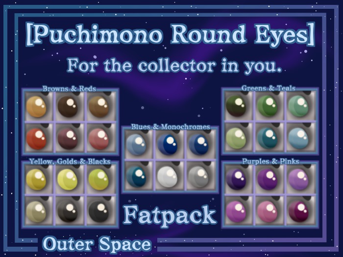 Outer Space [Puchimono Round Eyes] Fatpack