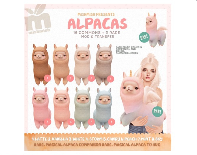 MishMish - Alpaca to Hug / Minty [Boxed]