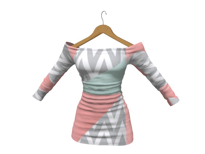 Shoulder Ruched Dress MAITREYA#30
