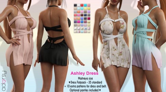 adorsy - Ashley Dress Fatpack - Maitreya