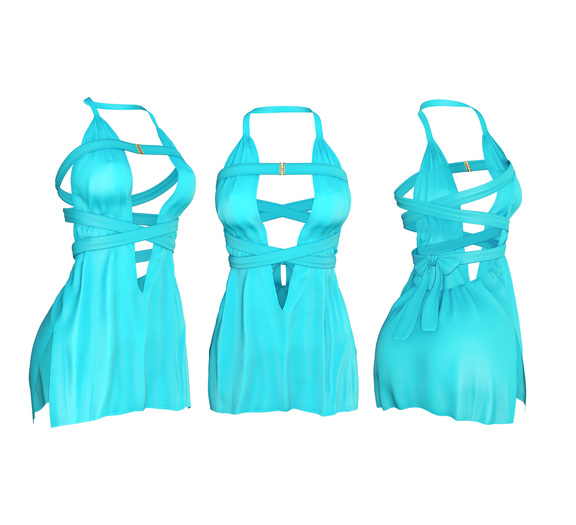 adorsy - Ashley Dress Light Blue - Maitreya