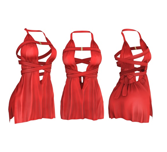 adorsy - Ashley Dress Red - Maitreya