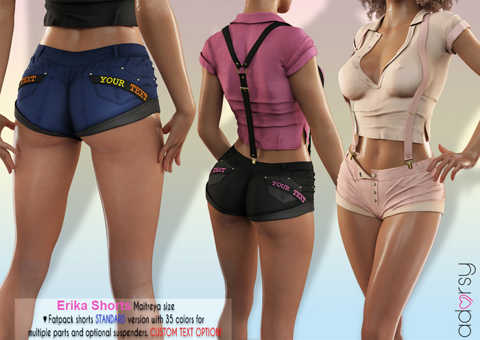 adorsy - Erika Shorts Fatpack - Maitreya