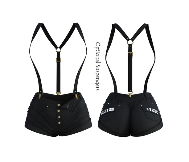 adorsy - Erika Shorts Black - Maitreya