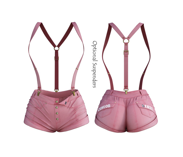 adorsy - Erika Shorts Pink - Maitreya