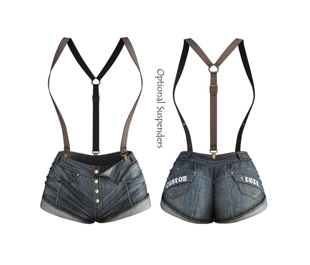 adorsy - Erika Jeans Shorts Dirty - Maitreya