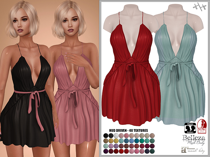 [hh] Gracie Dress PLAINS PACK