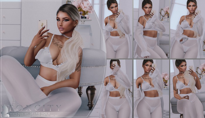 FOXCITY. Selfie VOL4 Bento Pose Set (Boxed HUD. Wear me)