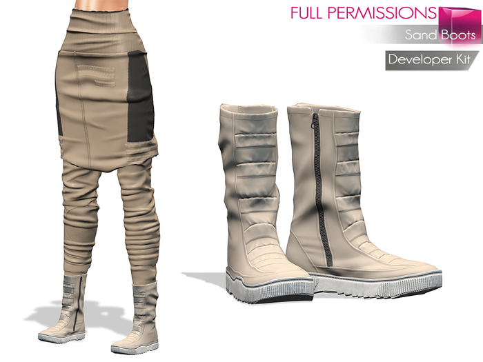 MI962391 Futuristic Sand Boots DevKit