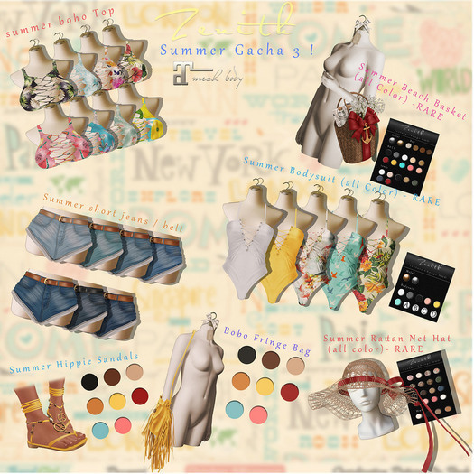 =Zenith=Summer Bobo Fringe Bag (Blue) -Rigged