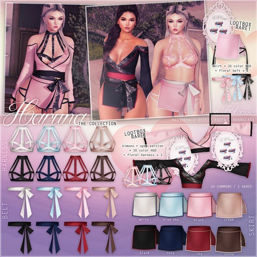 {le fil casse} Rosario Sleeves Maitreya Red