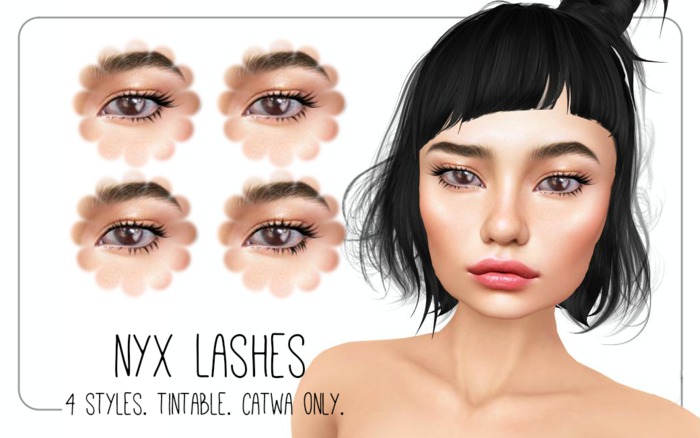 milk teeth. NYX Lashes for Catwa 