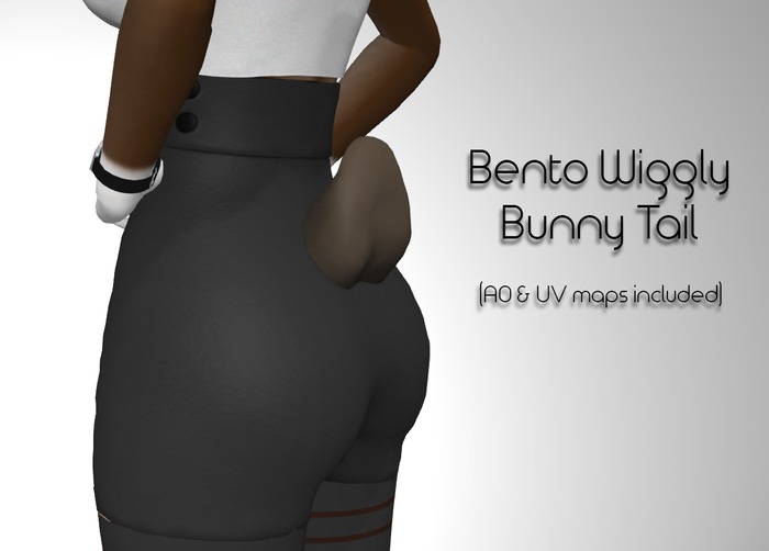 LMF Bento Wiggly Bunny Tail