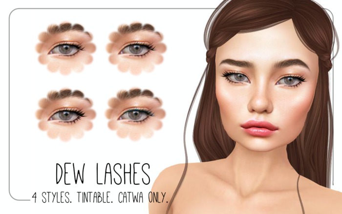 PROMO! milk teeth. DEW Lashes for Catwa