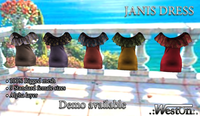 .: WESTON :. JANIS DRESS BOX