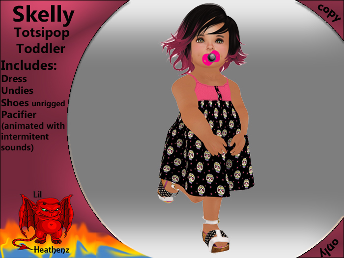 ~LH~Skelly Toddler (Box) Add