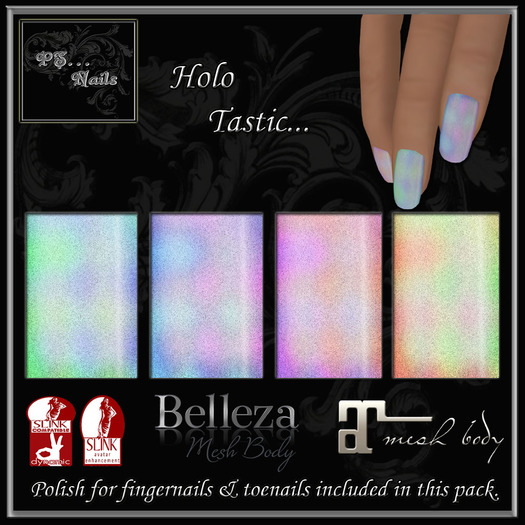 PS...Nails Holotastic Applier HUDS(add me)